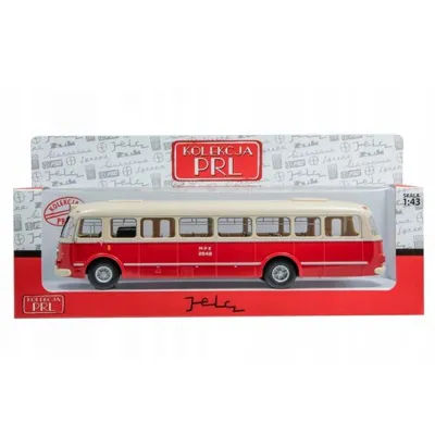 Produktbild von PRL Jelcz 272 MEX roter Bus im Maßstab 1:43