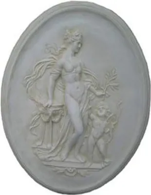Zdjęcie produktu dla Antyczny obraz płaskorzeźba figura rzeźba 80 x 65 cm figury rzeźby rzeźby O2