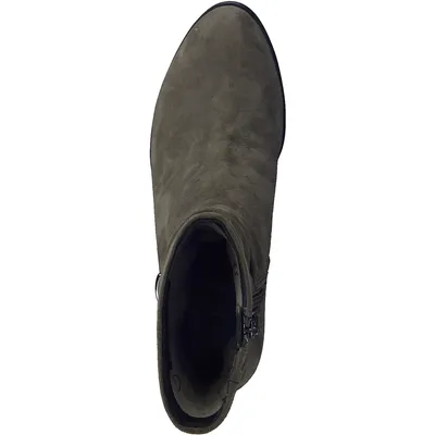 Produktbild von Caprice Damen Stiefelette Leder Zierriegel Metall elegant gerafft 9-25328-41, Größe:38 EU, Farbe:Grau