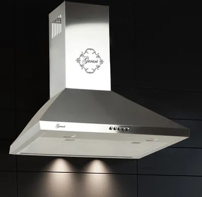 Produktbild von GURARI Wandhaube GCH 147 IS 6 inkl. Umluftset, Dunstabzugshaube 60 cm, in Edelstahl, 1000m³/h,Sehr Saugstark, 3 Stufen,Abzugshaube inkl. Kohlefilter für Umluftbetrieb