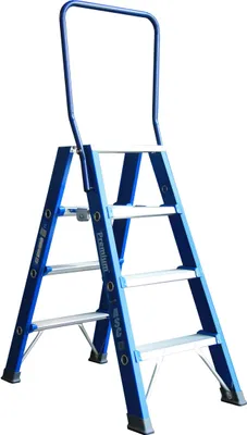 Produktbild von ASC Premium- Stufenstehleiter DT-4 2x4 Stufen mit 3,01m Arbeitshöhe