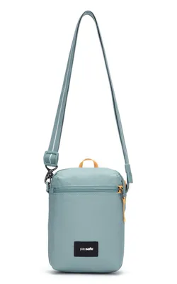 Image de pacsafe sac à épaule bandoulière Go Festival Crossbody Bag Fresh Mint bleu gris