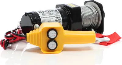 Produktbild von XPOtool Elektrický lanový navijak 907 kg 12V, lanový navijak s 12,5 m oceľovým lanom, motorový navijak s výkonom 1 HP pre terénne vozidlá, prívesy a lode