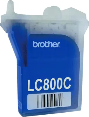 Immagine prodotto di Brother LC800C - Ciano - Originale - Tintenpatrone - per Brother MFC-3220C, MFC-3320CN, MFC-3420C, MFC-3820CN| FAX-1815C, 1820C