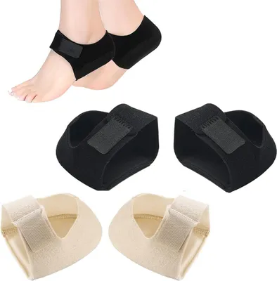 Obrázok produktu pre Ortopedické pätové vankúšiky, silikónová ochrana päty, priedušný materiál, tlmiaci nárazy, unisex