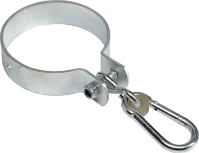 Produktbild von Schaukelschelle Ø 120 mm mit Karabiner für Rundholz Ø 12 cm