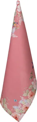 Produktbild von Clayre & Eef Geschirrtuch 50x70 cm Rosa Baumwolle Blumen