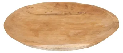 Produktbild von servierplatte - Teakholz - 38 cm - Serviertablett - Kuche