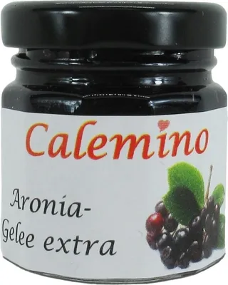 Produktbild von Aronia-Gelee extra mit braunem Rohrzucker 50g