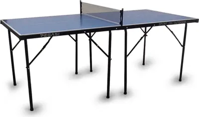 Produktbild von Pegasi Sport Tischtennisplatte - 200x98cm - Tischtennisplatte Outdoor- Tischtennis -  Wetterfest - Tischtennistisch - Tischtennistisch Outdoor - Leicht zu transportieren - Blau