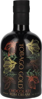 Produktbild von Tobago Gold CHOCOLATE CREAM Rum Liqueur 17% Vol. 0,5l