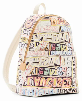 Image de Sacs à dos Desigual 23Saka15 Multicolore 100 % coton
