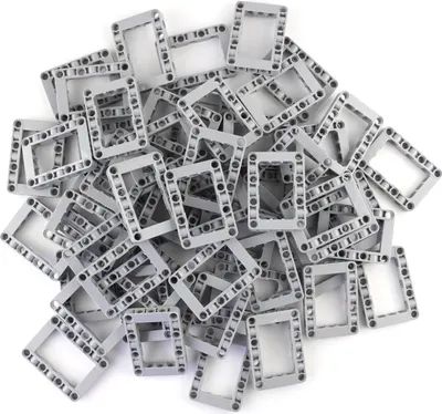 Produktbild von LEGO® 5x7 Technic Rahmen Liftarm Hellgrau - 64197 NEU! Menge 5x