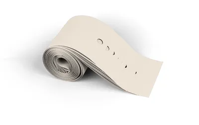 Produktbild von ERSATZLAMELLEN 9 FARBEN 250 CM LANG INDIVIDUELL KÜRZBAR LAMELLENVORHANG (Sand / Creme 5er Set)