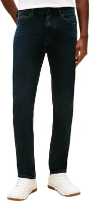 Productafbeelding van Tommy Hilfiger heren jeans, model Denton, rechte pijp, met stretch, blauw (Blue Bla)