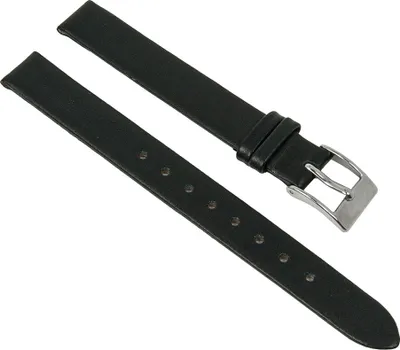 Produktbild von Ersatzband Leder schwarz glatt 12mm für s.Oliver SO-2253-LQ