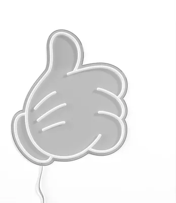 Produktbild von Yellowpop Disney Glove Thumb Up Light – Small – LED Neon Wall Light