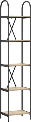 Obrázek produktu pro vidaXL Knihovna Sonoma dub 40 x 30 x 183 cm materiál na bázi dřeva