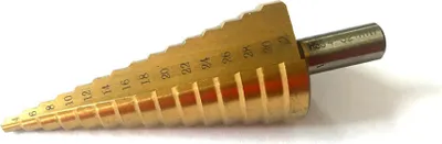 Produktbild von Stufenbohrer Konusbohrer Kegelbohrer HSS I 4-32mm I Schälbohrer Senker TITAN