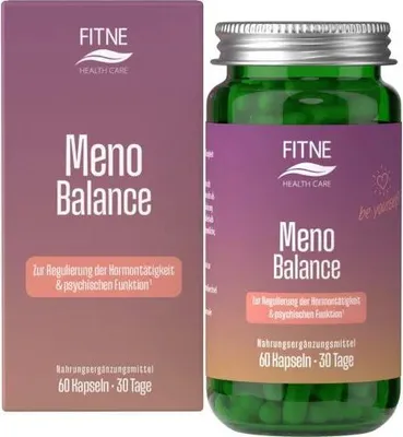 Image de FITNE Meno Balance | 60 gélules | aux extraits de plantes & vitamines B | végétalien