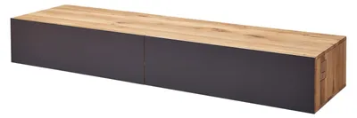 Immagine prodotto di MASSIVMOEBEL24 | mobile TV in legno di Quercia Selvatica/ Cerro 195x52x32 quercia naturale oliato FRANKFURT #109