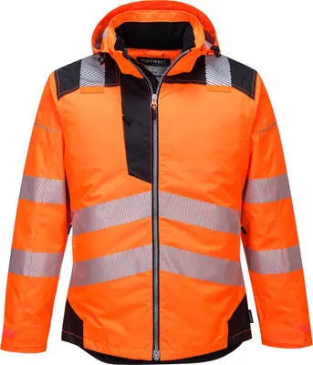 Obrázek produktu pro Parka Hv Pw3 – velikost 5XL – oranžová/černá – Portwest