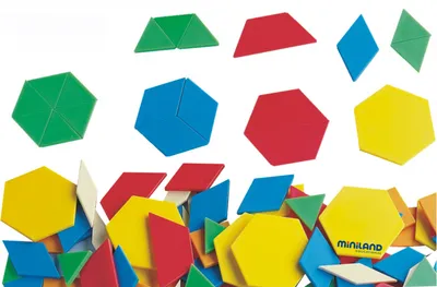 Image de Formes géométriques variées Miniland 250 pièces