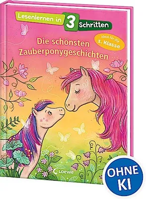 Immagine prodotto di Lesenlernen in 3 Schritten - Die schönsten Zauberponygeschichten