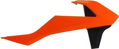 Zdjęcie produktu dla Spoiler chłodnicy RACETECH pomarańczowy/czarny pasuje do KTM SX85