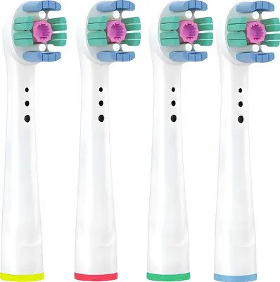 Produktbild von Zahnbürstenaufsätze geeignet für Oral B - Ersatz 3D White EB18