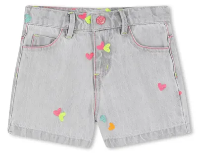 Produktbild von Billieblush Jeansshorts Mädchen Grau 3 Jahre