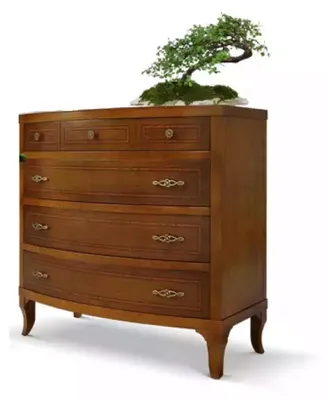 Immagine prodotto di Camera da letto Cassettiera marrone Mobili in legno stile classico Nuovo