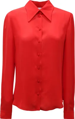 Imagen del producto de 3470AQ: Camisa de mujer MOSCHINO COUTURE, confeccionada en seda