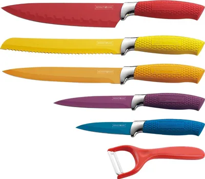 Produktbild von Royalty Line 5-teiliges Messerset mit Ceramic Schäler