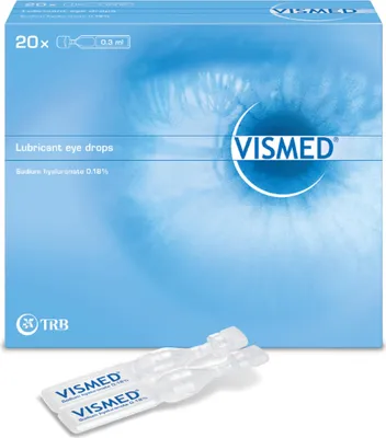 Produktbild von VISMED Augentropfen Einzeldosisbehälter, 20 St. Einzeldosispipetten