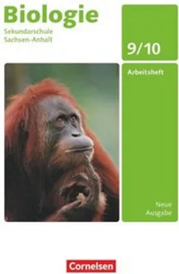 Obrázok produktu pre Biologie 9./10. Schuljahr. Arbeitsheft Sekundarschule Sachsen-Anhalt