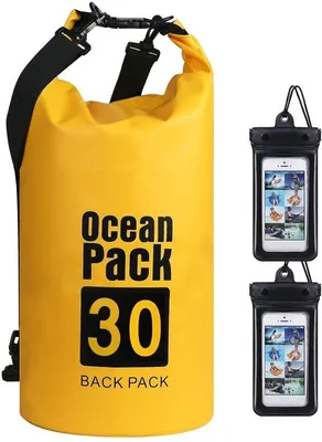 Produktbild von Wasserdichter Rucksack – Rucksack für Wassersport – 30 Liter – Perfekt für Outdoor-Abenteuer – Ideal für Kajakfahren, Angeln, Schwimmen