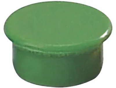 Produktbild von Dahle 95513, Tafelmagnet, Grün, 13 mm, 13 mm, 7 mm, 10 Stück(e)