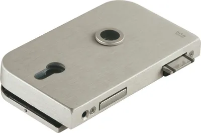 Image de Serrure JUNIOR OFFICE PZ avec changement, gauche, effet inox (11.260)