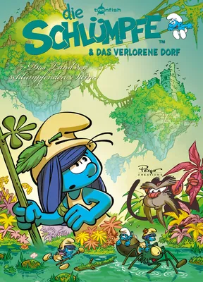 Image de Die Schlümpfe und das verlorene Dorf. Band 7