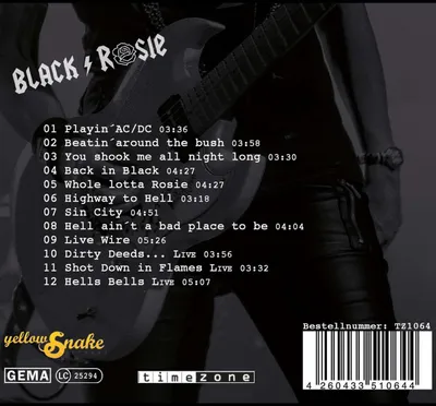 Obrázok produktu pre Black Rosie: Playin' AC/DC - - (CD / Titel: H-P)