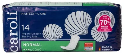 Zdjęcie produktu dla Podkładki Pelz Protect+Care normal 14 szt