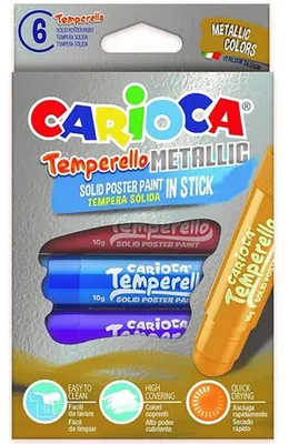 Image de Carioca 42674 peintures en détrempe Solide Multicolore