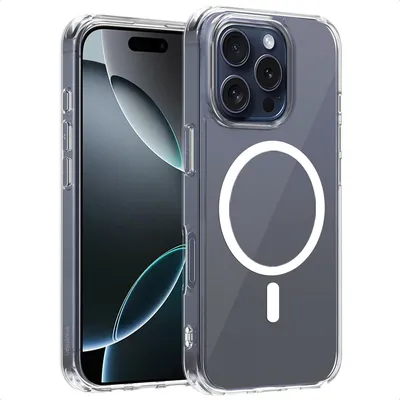 Obrázok produktu pre imoshion Ochranný zadný kryt s MagSafe pre Apple iPhone 16 Pro - Transparentný
