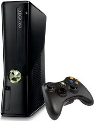Produktbild von Microsoft Xbox 360 S Konsole 250 GB matt Schwarz + Orig. Controller