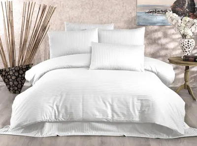 Immagine prodotto di L'Essentiel Linge de Maison, Lilyum - Bianco, set copripiumino king size (FR), 70 % POLIESTERE / 30 % COTONE, bianco, 240 x 220 cm