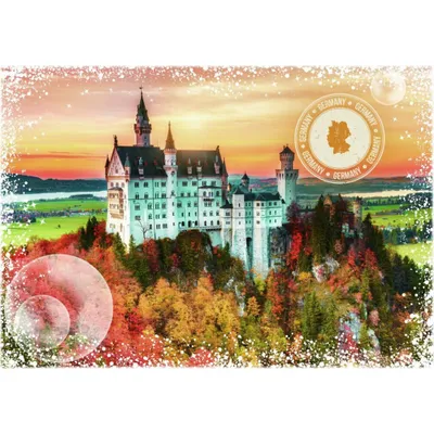 Immagine prodotto di Puzzle GRAFIKA Intorno al mondo: Germania 2000 pezzi