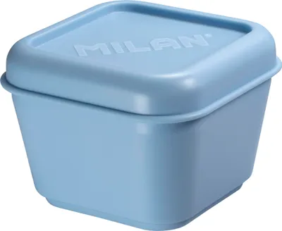 Image de Contenant Alimentaire Carré Milan 0,33l Récipient Hermétique Compact Et Stylé - Milán