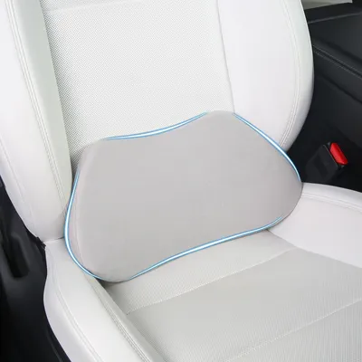 Lendenkissen Memoryschaum ergonomisch grau 1 Stück