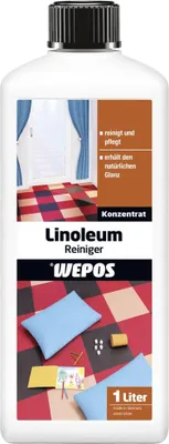 Produktbild von Linoleumreiniger 1 L, reinigend, pflegend, schützend, glänzend, rutschhemmend